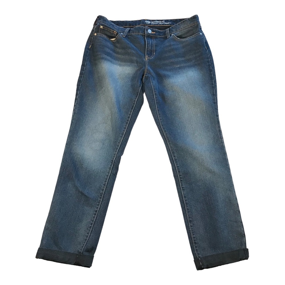 GAP Boyfriend Cuffed Jeans